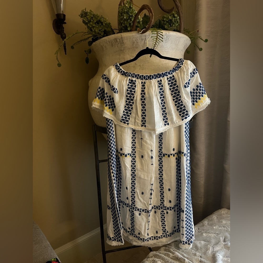 Bohemian strapless Dress- Free people